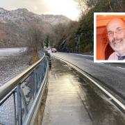John Urquhart, inset, criticised transport minister Fiona Hyslop over the government's A82 upgrade plans