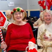 Helensburgh's Grey Matters group held a Christmas celebration on September 16 - and it was all the Advertiser's fault (Photo: Tom Watt)