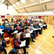 The choir have been attending weekly rehearsals in the lead up to the show