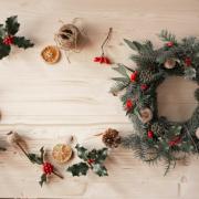 All residents are invited to make their Christmas wreath
