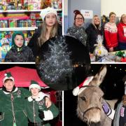 'Perfect start to Christmas': Snow arrives the Christmas cheers at lights switch-on
