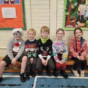 The children are looking forward to the festive fun