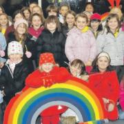 Helensburgh Brownies, Guides and Rainbows pictured in December 2008