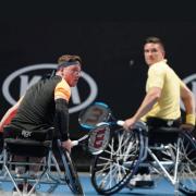Gordon Reid and Alfie Hewett are into the last four of the Melbourne Open doubles