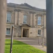 Dumbarton Sheriff Court, where Alexander McBride and Connor Milne pleaded guilty to charges of assault and threats towards the same man
