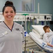 Siobhan Callaghan followed her dreams of becoming a midwife