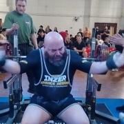 Chris won his fifth Equipped Bench Press title