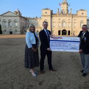 The limited edition watch raised £5,535 for the Royal Navy and Royal Marines Charity