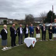 Colgrain Bowling Club’s green opening ceremony on Saturday (Pic - @colgrainbowling on Twitter)