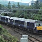 Trains are being disrupted to and from Helensburgh