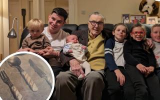 Former resident Scots designer Robert Clark marks 100th birthday with family