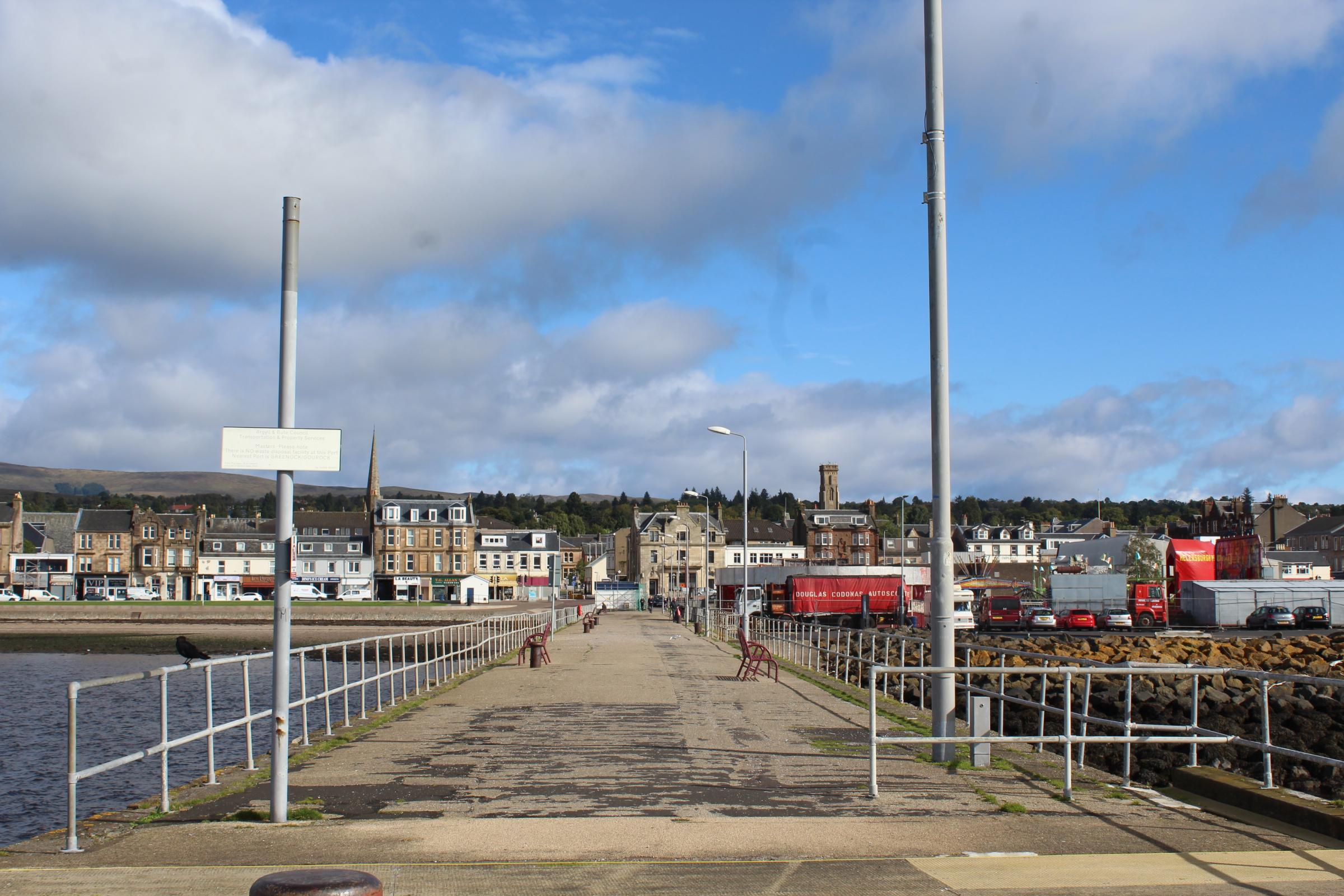 Helensburghs pier has been closed to marine traffic since 2018